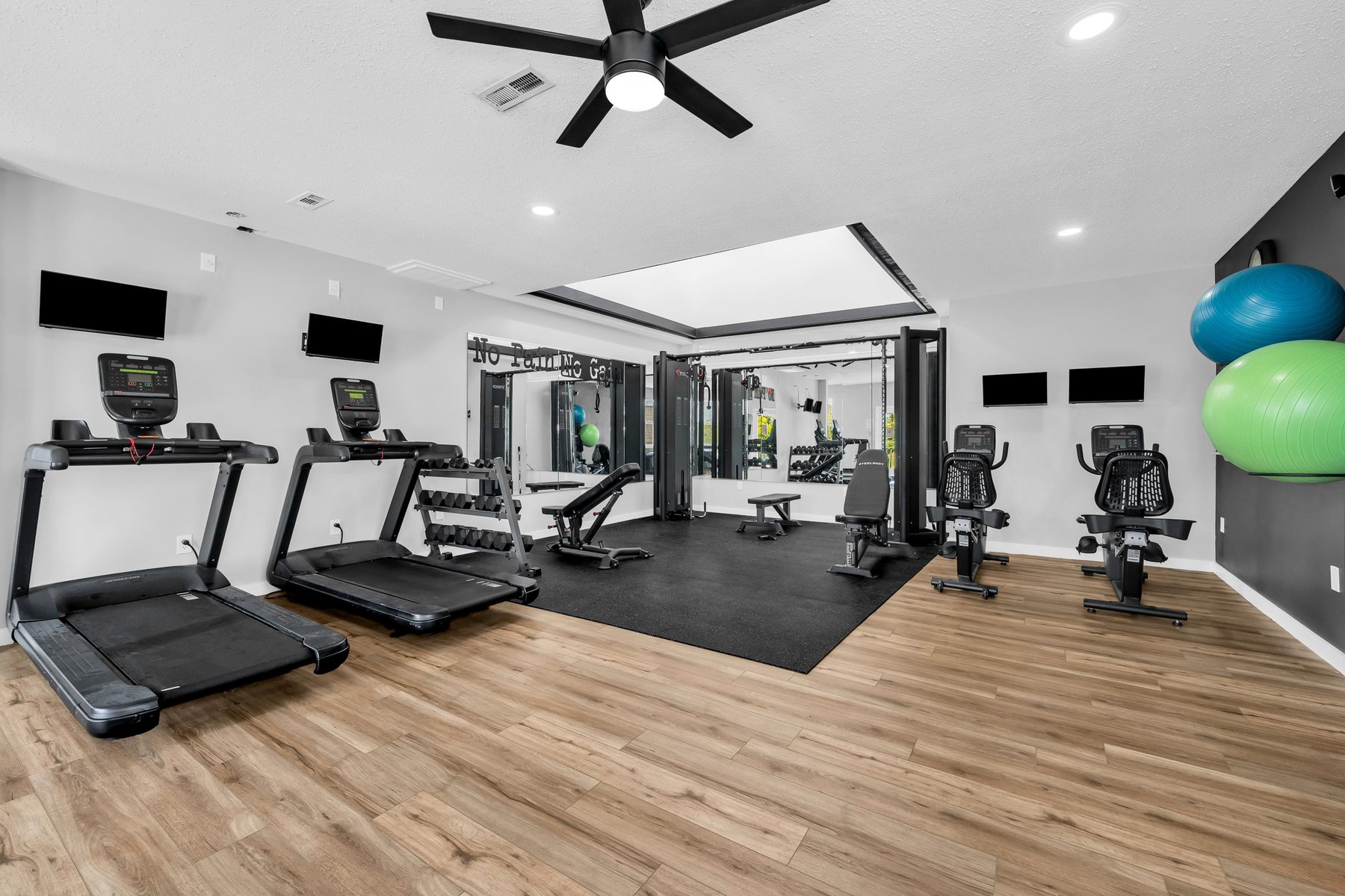 On-site fitness center